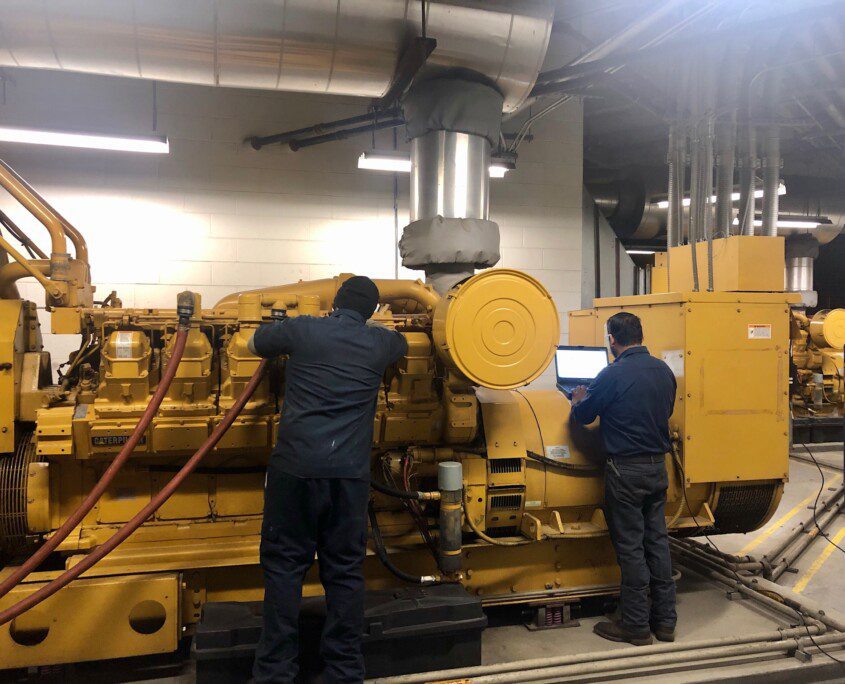 Preventive maintenance of generators
